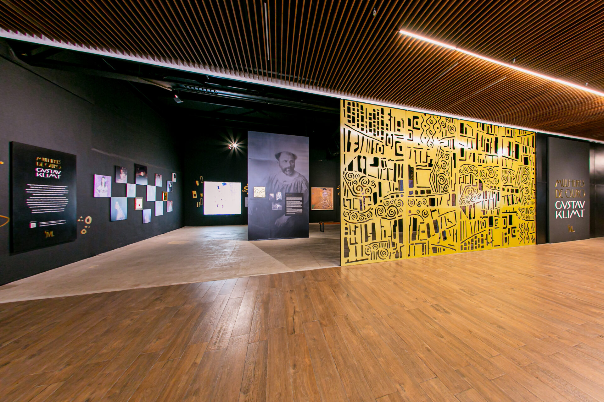 Mueller homenageia as mulheres com exposição interativa de obras do pintor austríaco Gustav Klimt 