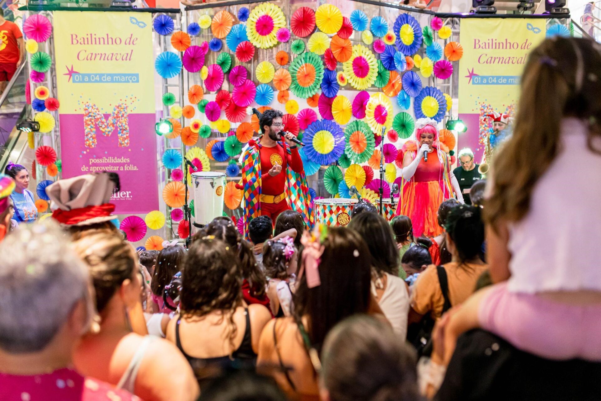 Carnaval no Shopping Mueller terá quatro dias de shows infantis