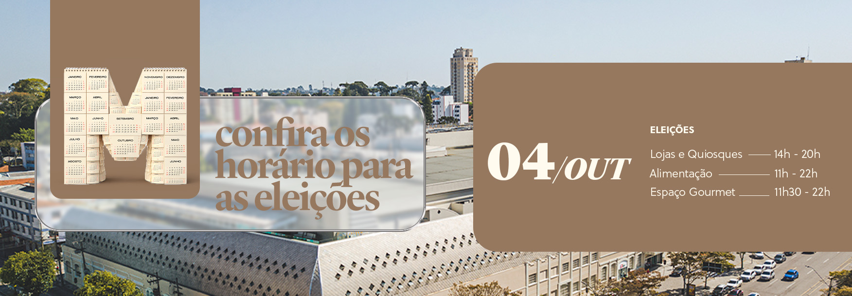 Horário Eleição